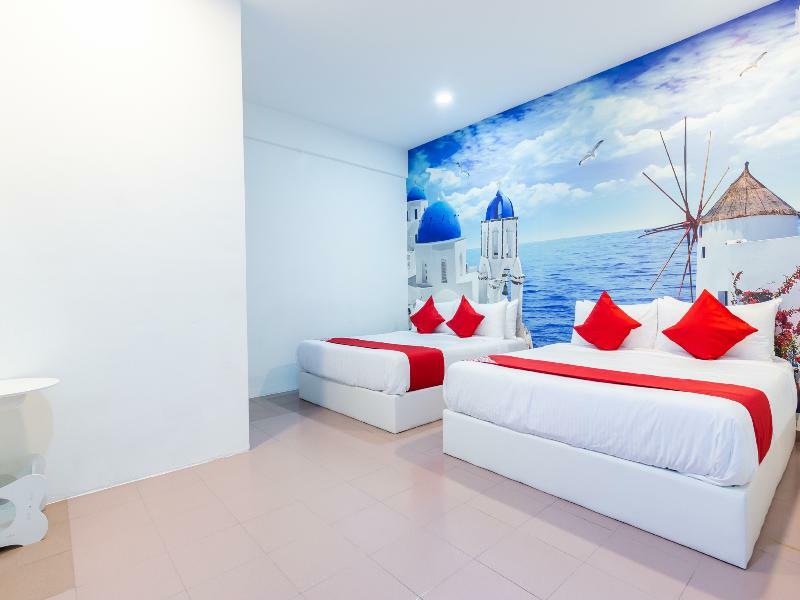 Santorini Hotel Melaka Экстерьер фото