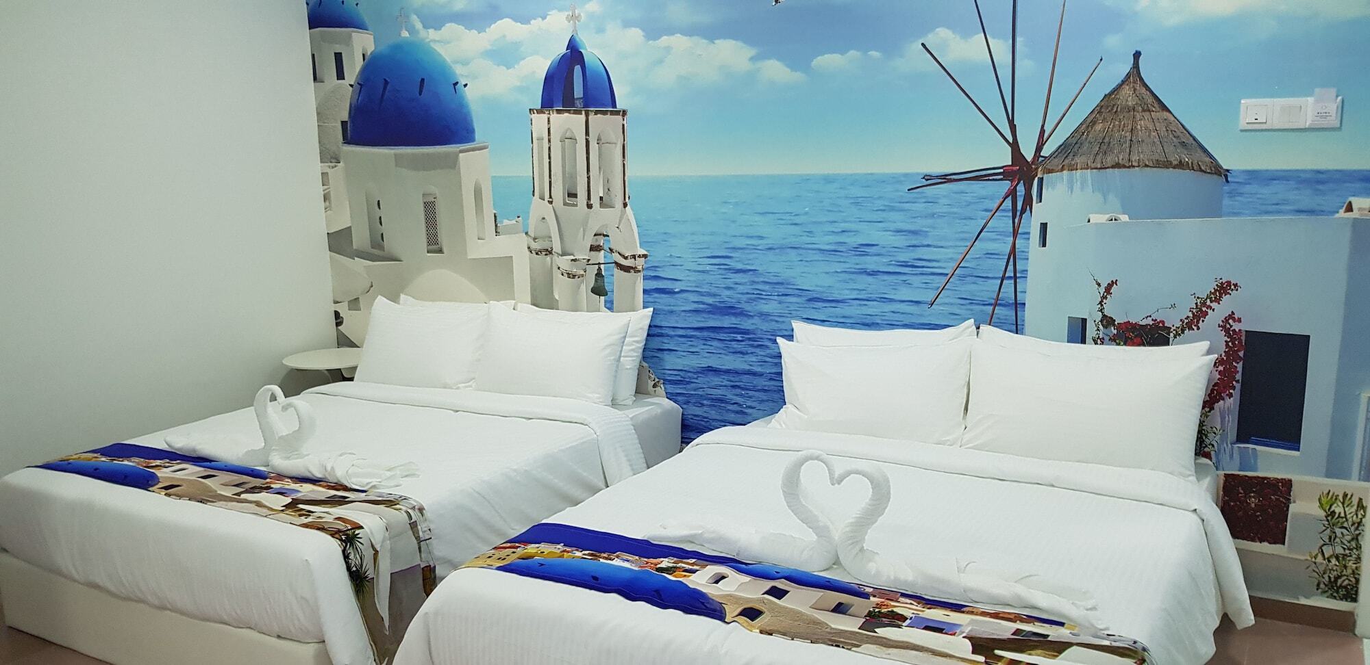 Santorini Hotel Melaka Экстерьер фото